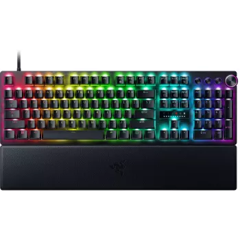 Razer Huntsman V3 Pro bedraad gamingtoetsenbord, Scandinavische indeling, Analog Optical-switches, zwart (RZ03-04970600-R3N1)