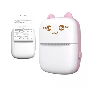 Mini-kat thermische printer HURC9 - roze