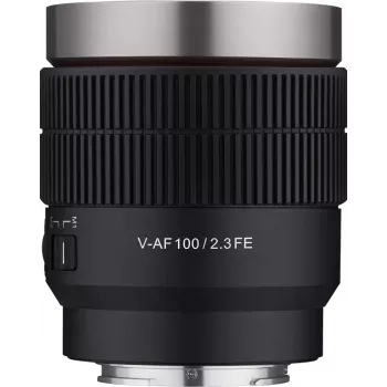Samyang V-AF T 2.3/100 FE Sony E autofocus teleobjectief