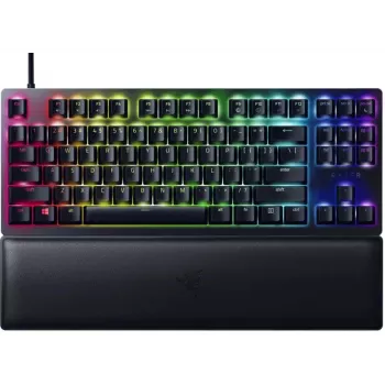 Razer Huntsman V2 Tenkeyless bedraad optisch gamingtoetsenbord, Linear Red-switches, Scandinavische indeling, RGB (RZ03-03940700-R3N1)