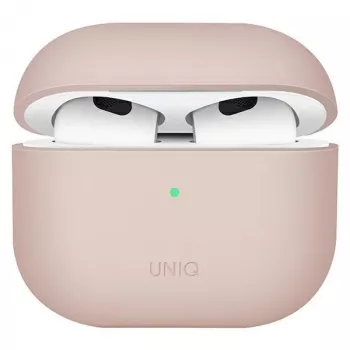 UNIQ Lino siliconenhoes voor Apple AirPods 3e generatie - Blush Pink