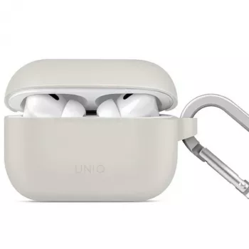 UNIQ Vencer siliconenhoes voor Apple AirPods Pro 2e generatie (2022/2023) - krijtgrijs