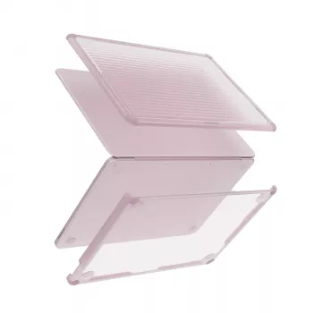 SKINARMA Vibron hard shell-hoes voor MacBook 13 inch roze