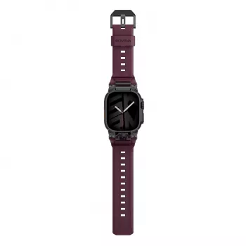 Skinarma Talon armband voor Apple Watch Ultra 49mm bordeauxrood