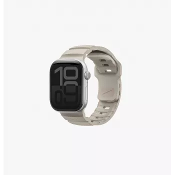 UNIQ Alton siliconen armband voor Apple Watch 42/41/40mm zandsteen