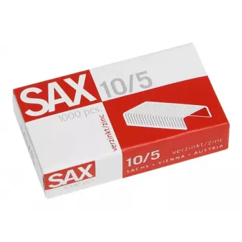 Sax nietjes 1-105-00 Nr. 10 5 mm verzinkt, 1000 stuks