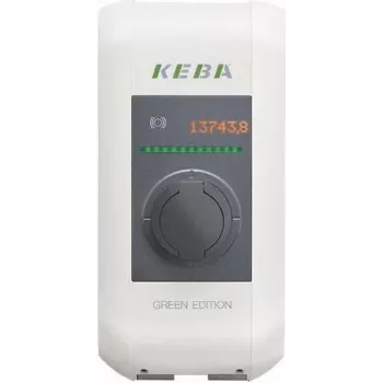 KEBA KeContact P30 x-series 22 kW Type-2-stopcontact RFID-laadstation voor elektrische voertuigen (125100)