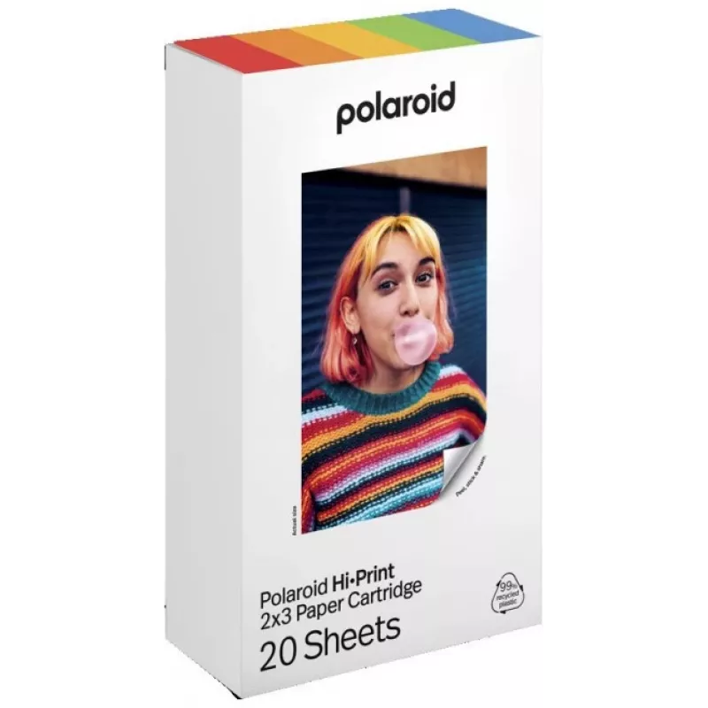 Polaroid Hi-Print 2x3 papiercassette, 20 vellen (6355)