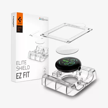 Spigen Elite Shield EZ Fit 2-pack hydrogel-folie beeldschermbescherming voor Google Pixel Watch 3/4/5 (45 mm) helder
