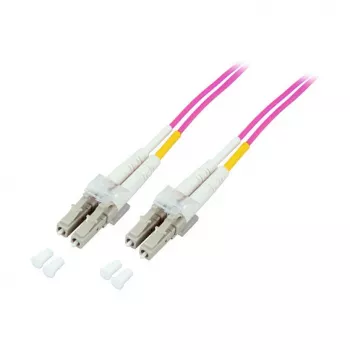 EFB duplex jumper LC-LC 50/125µ OM4 LSZH Erika Violet 2,0 mm 30 m