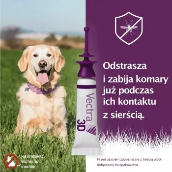 Ceva Vectra 3D spot-on oplossing voor honden 10-25 kg, 3 pipetten