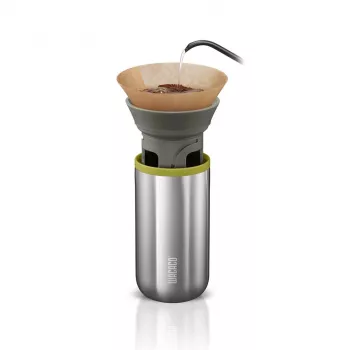 Wacaco Cuppamoka draagbare pour-over-koffiemachine met isoleerbeker