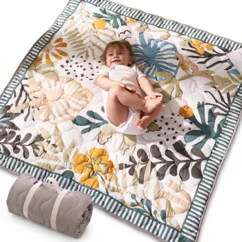 Momcozy Green Forest speelmat voor op de vloer