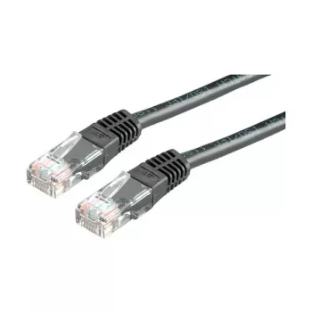 VALUE Cat.6 Class E UTP patchkabel RJ45 stekker naar RJ45 stekker, zwart, 2 m