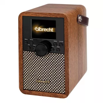 Albrecht DR 710 DAB+/FM-radio met ASA en ingebouwde accu
