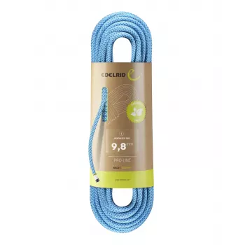 Edelrid Heron Eco Dry 9,8 mm x 60 m dynamische klimtouw - Icemint