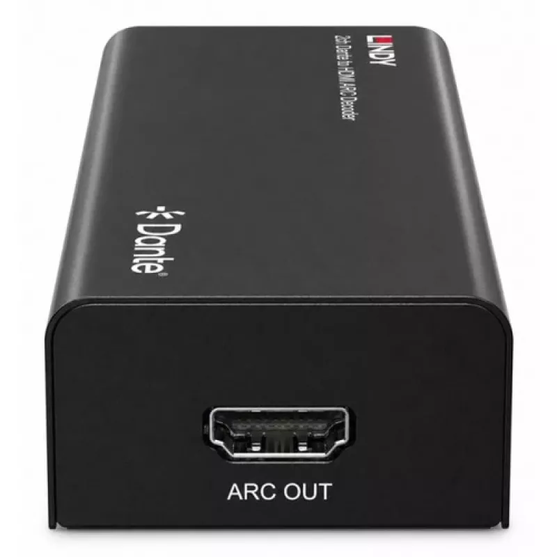 Lindy 2ch Dante naar HDMI ARC decoder