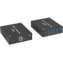 InLine® USB-extender, Cat.6, USB 3.2, 100m, set