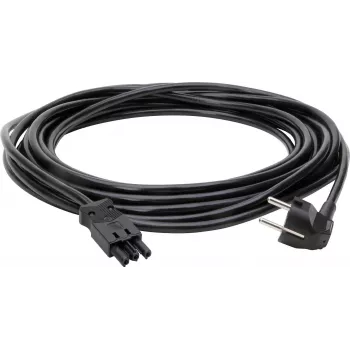 Kopp 10m verlengsnoer met Schuko-stekker en GST18i3-koppeling, 1,5 mm², zwart