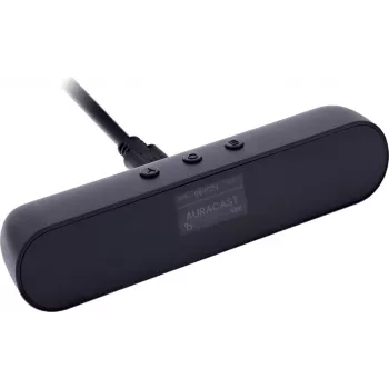 InLine® Bluetooth 5.4 audio-transmitter met OLED-display, 3,5-mm jack en Toslink-ingang