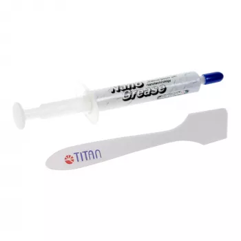 Titan Nano Grease warmtegeleidende pasta 3g, 4,5 W/mK, niet geleidend, spuitapplicator, TTG-G30030