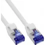 INLINE B-74901W 125-pack slim Cat.6A S/FTP LSZH patchkabel, wit, 1m