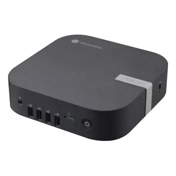 ASUS Chromebox 6a S3006UN mini-pc - Intel Core 3 100U, 8GB RAM, 128GB SSD, ChromeOS, Wi-Fi 6, zwart