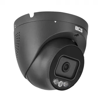 BCS 8MP buiten dome IP-camera met AI-analyse, 2,8 mm objectief, 30 m smart IR, IP67 & IK10