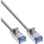 InLine® slimme patchkabel, U/FTP PiMf, Cat.6A, grijs, 2 m