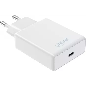 InLine® USB-C PD 65W wandlader, AVS/PPS, wit