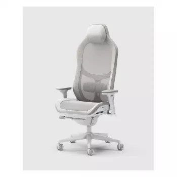 Fractal Design Refine 2 Mesh Light Gamestoel, lichtgrijs/wit
