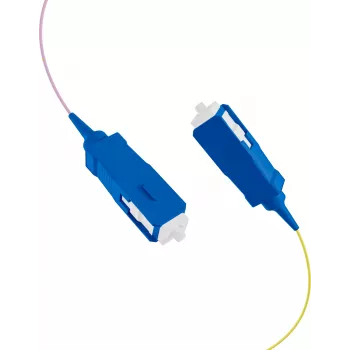 EFB Elektronik glasvezel-pigtail SC 9/125 OS2 12-kleurenset 2m - singlemode kabel/adapter set