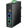 TRENDnet TI-SG704 10G PoE++ splitter industrial, 802.3bt Type 4, 12V/24V/48V DC-uitgang, DIN-rail-/wandmontage, IP30 metaal