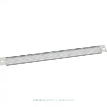 Triton RAC-ZP-X41-A1 19 inch 1U geperforeerd blindpaneel, grijs RAL 7035