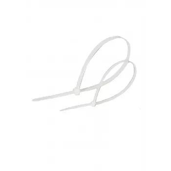 LANVIEW LVT551025-2.5MM-200MM witte nylon kabelbinder 2,5 x 200 mm, 100-pack