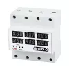 CNC EL240333 spannings- en stroombewakingsrelais, 63A, 3-fasen, DIN-railmontage, instelbare beveiliging