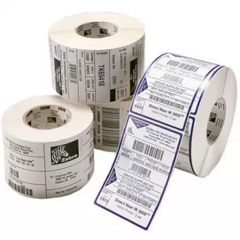 Zebra Z-Perform 1000T - wit - papier - thermotransfer - permanent - rechthoekig