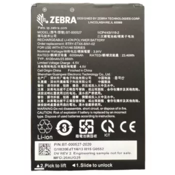 Zebra tablet-accu - PowerPrecision+ - lithium-ion