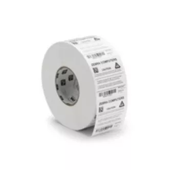 Zebra etiket polyester 102x51mm 12 rollen/doos MOQ 1 thermisch