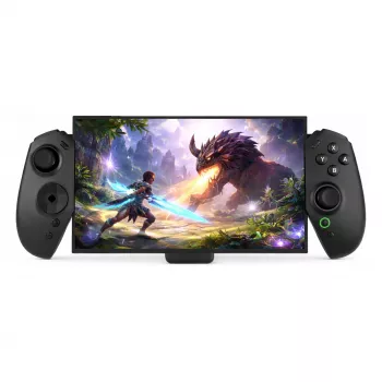 Deltaco GAM-196 bedrade USB-C-gamepad voor Nintendo Switch 2, zwart