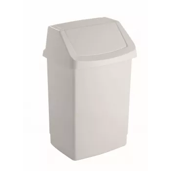 CURVER Click-it 15L prullenbak wit 28x23,5x43,8 cm