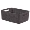 Curver mand Jute S 5L 27x20x11cm donkergrijs