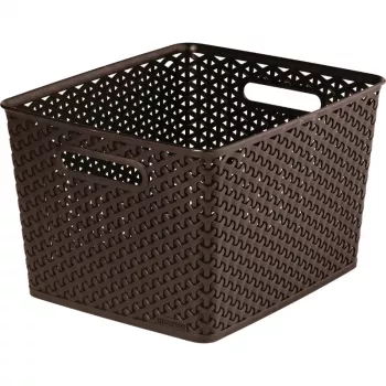 CURVER mand My Style L 18L donkerbruin