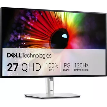 Dell U2724D 27 inch QHD IPS Black monitor met USB-C-hub, 120Hz, KVM-monitor Dell U2724D (refurbished)