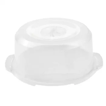 KEEPER transportbox voor cake Fabrizio Ø37x15cm 7,5L wit
