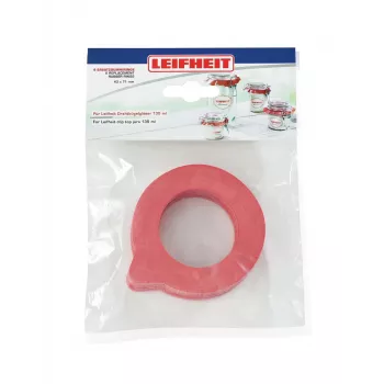 LEIFHEIT Reserve-rubberringen 6 stuks 43x71mm voor inmaakpotten 135ml