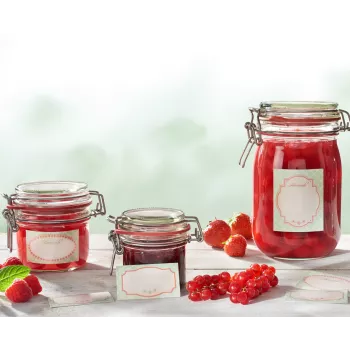 LEIFHEIT set decoratiestickers voor potten, pastel