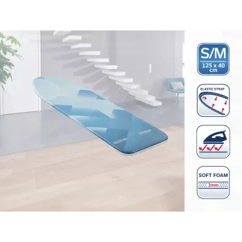 LEIFHEIT Heat Reflecta strijkplankhoes S/M 125x40 cm