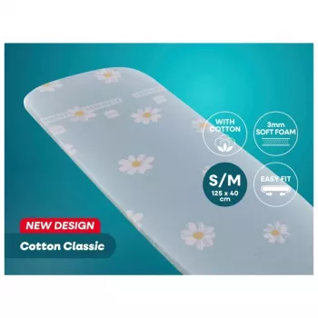 LEIFHEIT strijkplankhoes Cotton Classic S/M 125x40 cm