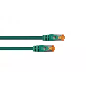 KABELMEISTER Cat.7 S/FTP-patchkabel, RJ45, TPE halogeenvrij, groen, 0,25m